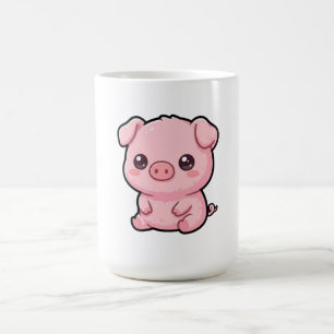 Café Caneca de Porquinho Bebê Fofo