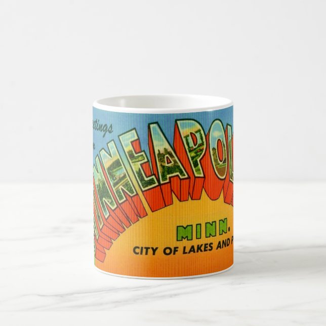 Café Caneca de Postal de Minneapolis (Centro)