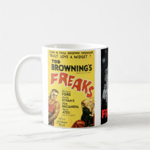 Café Caneca de poster de filme "Freaks" (1932)