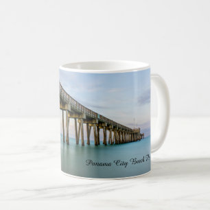 Café Caneca de Praia da Cidade do Panamá Água Esmeralda