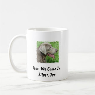 Café Caneca de prata de labrador retriever
