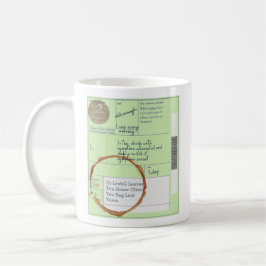 Café Caneca de Prescrição de Chá do Reino Unido Engraça