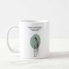 Café Caneca de presente com citação inspiradora da fé d