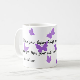 Café Caneca de Presente com Citação Inspiradora sobre B