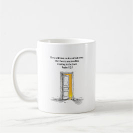 Café Caneca de presente cristão com versículo bíblico S