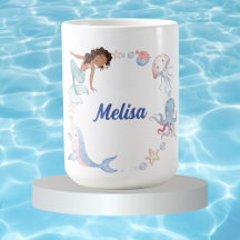 Caneca de presente de aniversário infantil sob o m