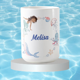 Café Caneca de presente de aniversário infantil sob o m