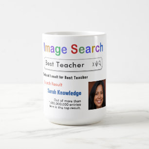 Café Caneca de Presente de Busca de Melhor Professor En