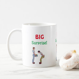 Café Caneca de Presente de Humor de Natal Gay