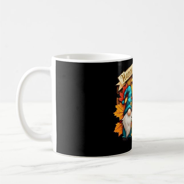 Café Caneca de presente do Dia de Ação de Graças feliz (Esquerda)