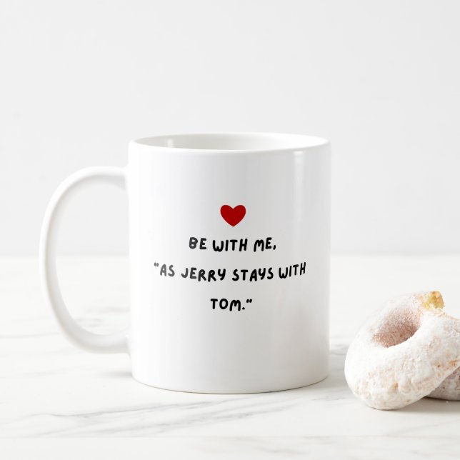 Café Caneca de presente do dia dos namorados (Com Donut)