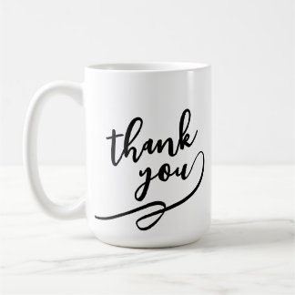Café Caneca de Presente Elegante com Letreiro de Agrade