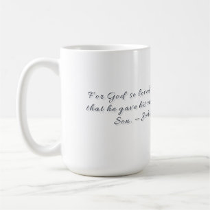 Café Caneca de Presente João 3:16