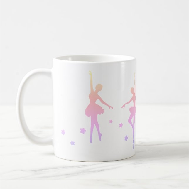 Café Caneca de Presente para Bailarina | Aniversário de (Esquerda)