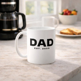 Café Caneca de Presente para o Pai Estabelecido