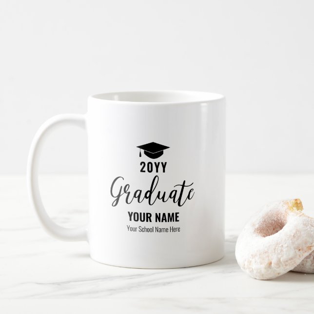 Café Caneca de Presentes de Formatura Personalizados Pr (Com Donut)
