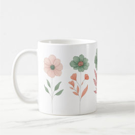 Café caneca de primavera