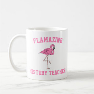Café Caneca de Professor de História Flamazing