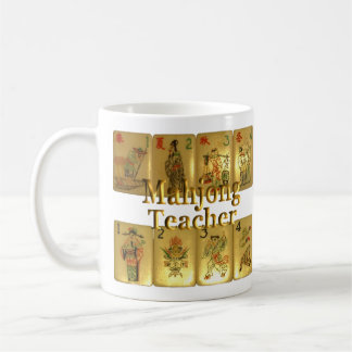Café Caneca de professor Mahjong