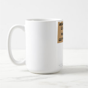 Café Caneca de Protesto Estudantil Francês Nous Sommes