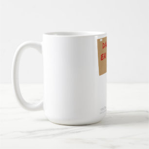 Café Caneca de Protesto Francesa Mãe Irritada Daronne e