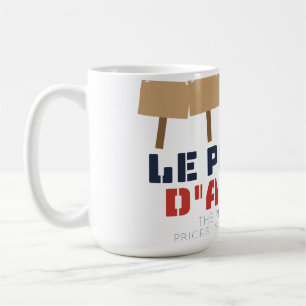 Café Caneca de Protesto Le Peuple d'Abord Pessoas em Pr