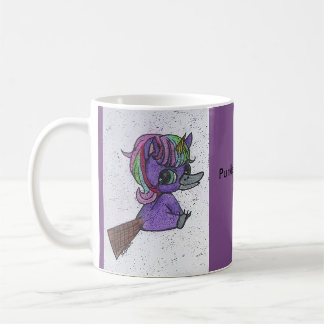 Café caneca de purkle platicorn (Esquerda)