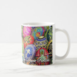 Café Caneca de Pysanky 15oz