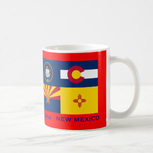 Café Caneca de quatro bandeiras de Corners*