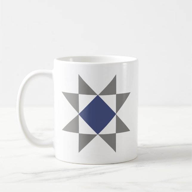 Café Caneca de Quilters, caneca de café, eu amo estofar (Esquerda)