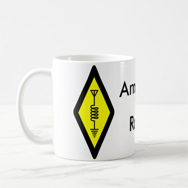 Café Caneca de rádio amadora (Esquerda)