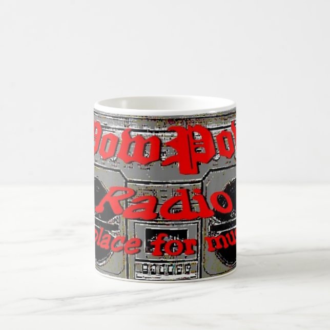 Café Caneca de rádio de PowPow (Centro)