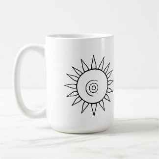 Café Caneca de Rajada Celestial Moderna
