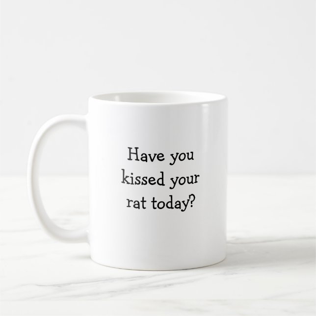 Café Caneca de rato fofo (Esquerda)