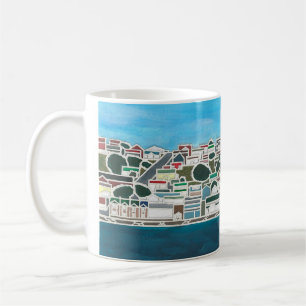 Café Caneca de recorte de papel da Central Stanley