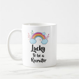 Café Caneca de Recrutador Sortudo