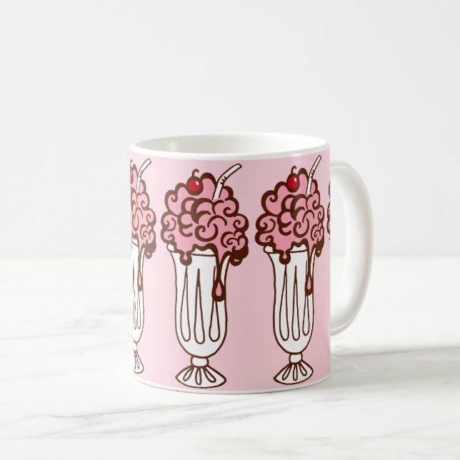 Café Caneca de Refrigerante de Sorvete (Frente Esquerda)
