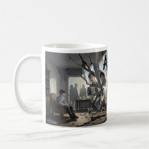 Café Caneca de Resistência Emocional Após a Tempestade