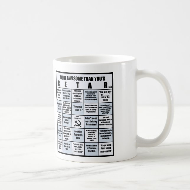 Café Caneca de RETAR-doh/FFS - personalizada (Direita)