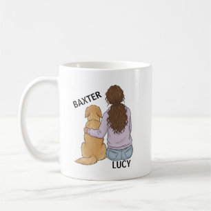 Café Caneca de retrato de animal de estimação personali