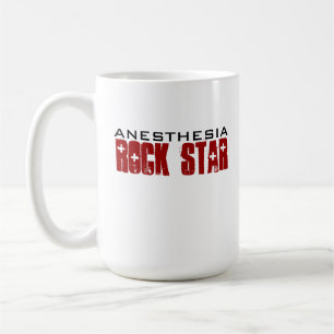 Café Caneca de RockStar da anestesia - lisa