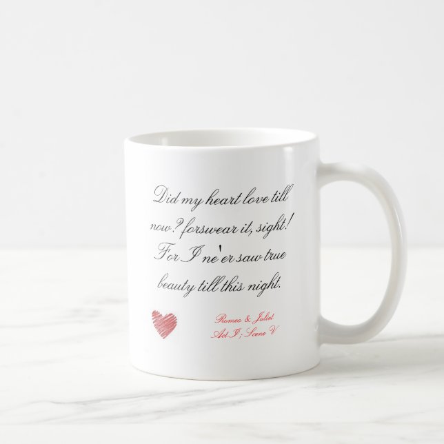 Café Caneca de Romeo & de Juliet (Direita)