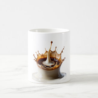 Café Caneca de Salpico de Leite