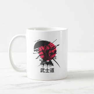 Café Caneca de Samurai Guerreiro – Design do Código Bus