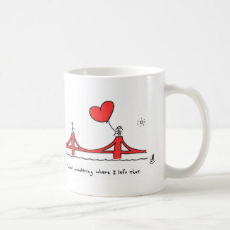 Café Caneca de San Francisco por corações e por tudo