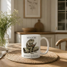 Caneca de Sapo - "A Sabedoria Cresce Silenciosamen