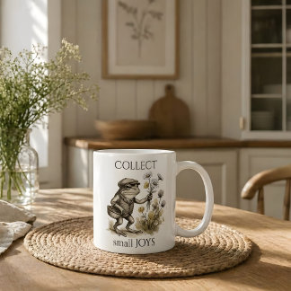 Café Caneca de Sapo - "Colecione Pequenas Alegrias"