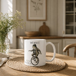 Café Caneca de Sapo – "Continue Ajuste Balanço"