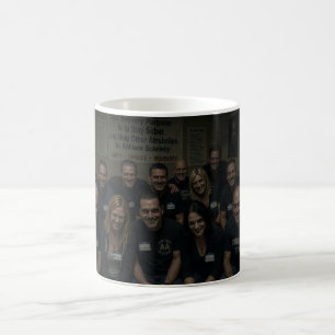 Café Caneca de Sátira de Recuperação de Foto de Grupo d