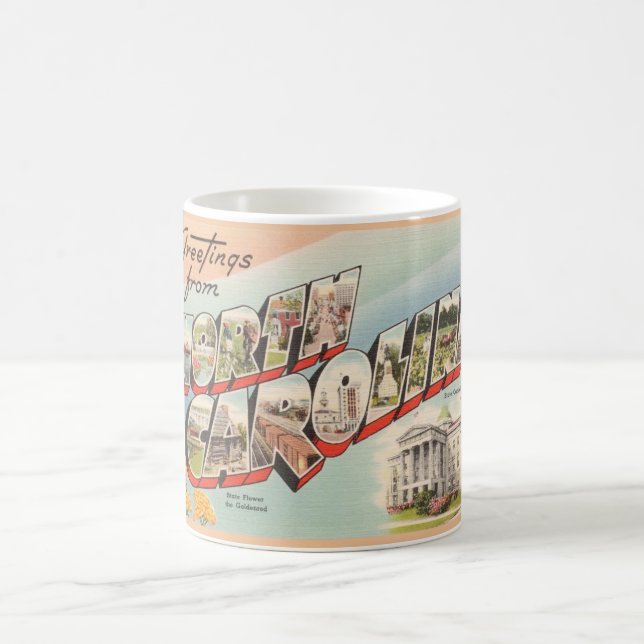 Café Caneca de Saudações da Carolina do Norte (Centro)